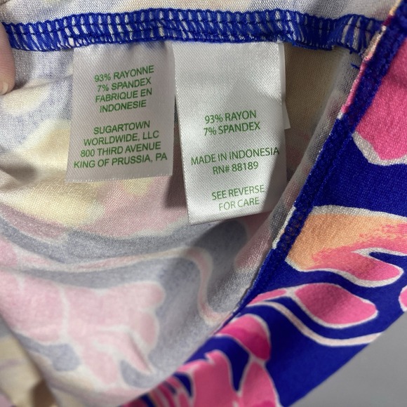Lilly Pulitzer Sophie Dress Size XS SPF 50 Catch And Release Colorful Lobster - Picture 7 of 8